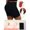 thumbnail image 6 of Sveltors Shapewear for Women Tummy Control High Waisted Body Shaper Shorts Thigh Slimmer Seamless Shaping Shorts, 6 of 8