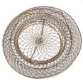 thumbnail image 4 of Jaula de Cangrejo de Camarón de Canasta de Pescado de Alambre de Acero Plegable - 30 Cm 30 centimetros Sunnimix Flotante cesta de alambre, 4 of 7