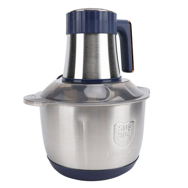 Procesador De Alimentos, 500W 5L Picadora De Alimentos Picadora De Carne Eléctrica Multifuncional Picadora De Verduras Profesional Para Picar, Cortar En Cubitos, Triturar