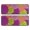 Pink Floral And-1, variant on Kitchen Rugs Sets Of 2,Pink Floral and Petal Pattern Anti Fatigue Kitchen Mat Rugs Non Slip Washable,Decorative Kitchen Floor Mats for Kitchen,Sink,Laundry,17"x47" 17"x47"