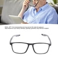 thumbnail image 6 of Blue Light Blocking Reading Glasses Anti Slip Multi Focus Presbyopic Glasses Black Frame Grey Leg +2.00 Strength, 1 Pair, 6 of 9