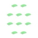 thumbnail image 1 of Seitruly 10 piezas peines torcidos para el cabello decoración caramelo plástico tenedor peine accesorios de joyería herramientas mujeres Cuidado del cabello Verde claro, 1 of 6