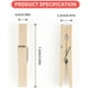 thumbnail image 2 of Pinzas de Madera para Ropa 7.2cm - Juego de 100 Pinzas Decorativas de Madera para Ropa - Clips de Fotos de Madera - para Manualidades Ropa TUNC Sencillez, 2 of 5