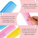 thumbnail image 5 of Juego de 24 Peines Coloridos para El Cabello para Niños, Mujeres Y Hombres, Peine Fino de Plástico Colorido (Rosa, Amarillo, Azul), 5 of 5