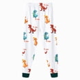 thumbnail image 5 of TOWED22 Kids Boys Pajamas 2 Piece Long Sleeve Print Top and Pants Set Cotton Pjs Sleepwear Little Boys Fall Winter 6-12 Months 12-24 Months 2t 3t 4t 5t 6t 7t 8t 9t Children,Dark Green,4-5 Y, 5 of 8