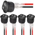 thumbnail image 6 of Pack Of 5 Round Rocker Switches with 15CM Wire 2 Position Round Rocker Switches for Electronics & Automotive Application, 6 of 9