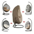 thumbnail image 3 of Outdoor Egg Chair Cover, 600D Oxford Fabric Patio Wicker Swing Egg Chair Cover, Waterproof and UV-resistant, JA2447, 3 of 9