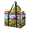 Multicolor 2, variant on CURLYOOT Spring Birds in Tree Branches Reusable Grocery Bag, Large Foldable Grocery Totes Shopping Bag for Groceries, Shopping Bags with Handles for Kitchen Trunk Picnic