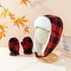 thumbnail image 5 of Desiderio Gorros para hombre en invierno con lana gruesa y cálido gorro Lei Feng gorro negro con protección para los oídos para ciclismo, 5 of 5