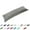 Dark Grey, variant on TAOSON 100% Cotton 300 Thread Count Envelope Style Body Pillow Cover Pillowcase Pillow Protector Cushion Cover Non Zippered Only Cover No Insert (Aqua,21"x48") Fits 20 x 48