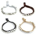 thumbnail image 1 of 4PCS Femmes Cheveux Cravate Double Usage Faux Perle Décor Ponytail Titulaire Bracelet, 1 of 10