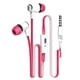 thumbnail image 3 of Bearachild Auriculares para juegos portátiles con cable deportivo de 3,5 mm en la oreja Cables de audio/vídeo rosado, 3 of 6
