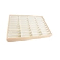thumbnail image 4 of Milageto Jewelry Display Tray Bracelet Holder Bangle Organizer Tray for Jewelry Store Wood Beige, 4 of 8