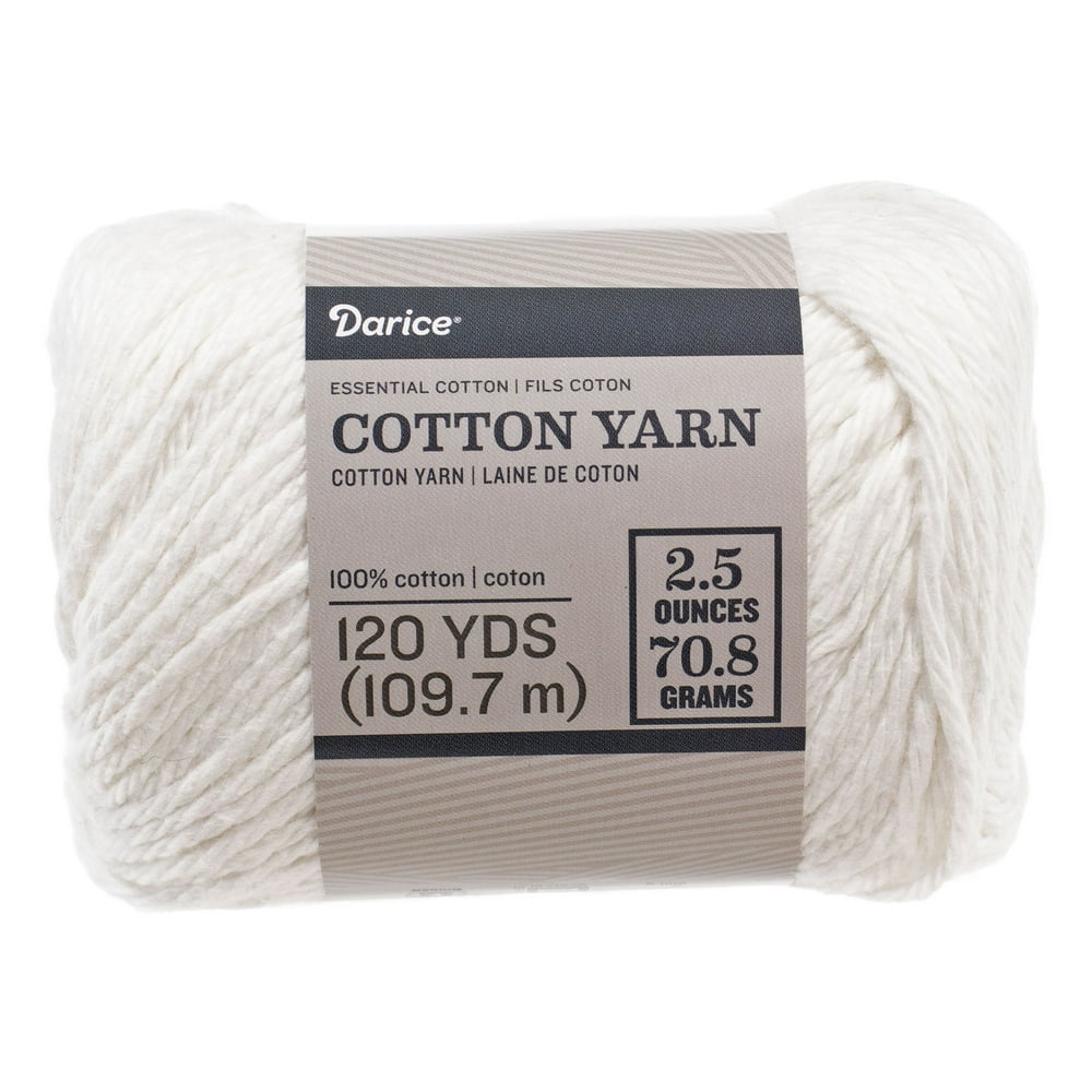 Download Medium Size 4 Soft 100% Cotton Yarn - Many Color Options - Weave, Knit, Crochet - Machine ...