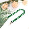 thumbnail image 4 of Unique Bargains 1 Pc Durable Handbag Chain Strap 23.62" Green Acrylic, 4 of 5