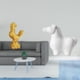 thumbnail image 2 of Escultura de pollo,Escultura de pollo,decoración del hogar,figura de gallo,Figura decorativa de gallo,estatua de resina animal,Estatua del caballo,Estatua de caballo para decoración del, 2 of 8