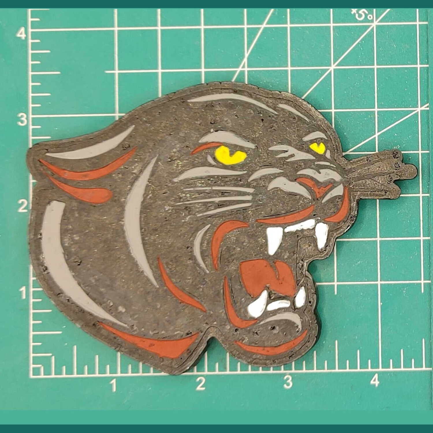 Panther Bobcat Cougar Wildcat School Mascot Silicone Freshie Mold