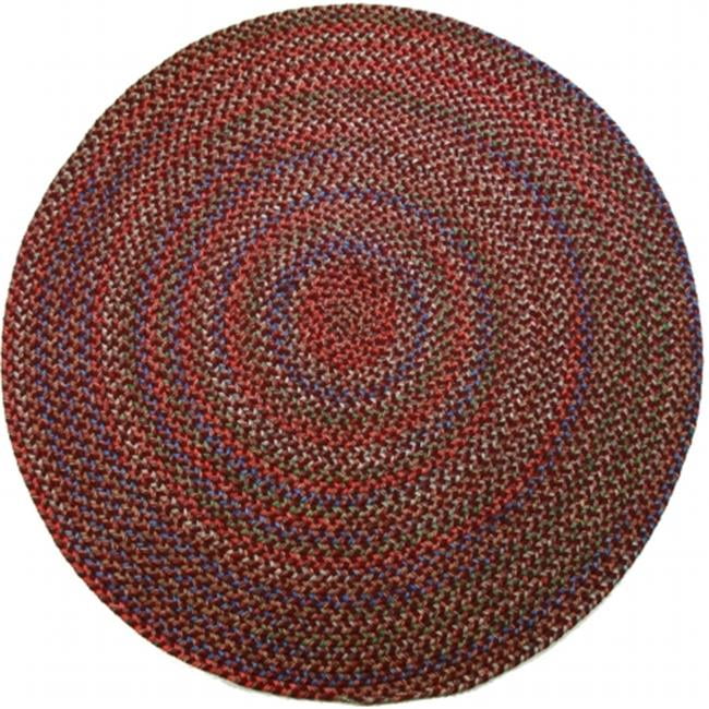 Rhody Rug KA43R072X072 Katie 6 ft. Multi IndoorOutdoor Round Braided