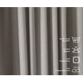 thumbnail image 4 of 3S Brother's Extra Long Room Darkening 95" Length Faux Velvet Light Stone Curtain Drapes - Hanging Back Tab 5-25 Feet Custom Made ( 1 Panel ) - Made in Turkey (52"Wx95"L), 4 of 5