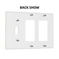 thumbnail image 2 of Cool Duck With Sunglass Switch Cover Decorative Wall Plate 3-Gang 2-Decor 1-Toggle Standard Size, 2 of 5