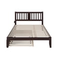 thumbnail image 5 of AFI Tahoe 14" Queen Wood Platform Bed Frame with Twin-XL Trundle, Espresso, 5 of 8