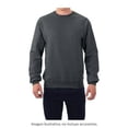 thumbnail image 3 of Sudadera Fruit of the Loom Talla G Cuello Redondo Gris Obscuro Jaspe, 3 of 4