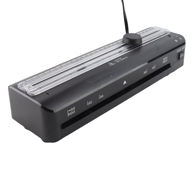Quartz Heating Wire Laminating Machine A4 Photo Laminator Lamination Speed Versatile for Cold Hot Lamination