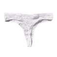 thumbnail image 1 of Intimates Hot Panties For Women Lace Through Hollow Out Cotton Low Waist Lace Thong, 1 of 3