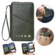 thumbnail image 4 of Funda para Porta Cuero PU Bloqueo RFID Mujeres Hombres () Verde, 4 of 9