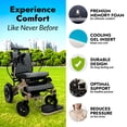 thumbnail image 5 of 330 lbs Weight Capacity, 19 Miles Battery Range, Electric Wheelchairs for Adults, US Based Premium Customer Support, Remote Controlled Lightweight Wheel Chair for Seniors, IQ-8000 by Majestic, 5 of 8