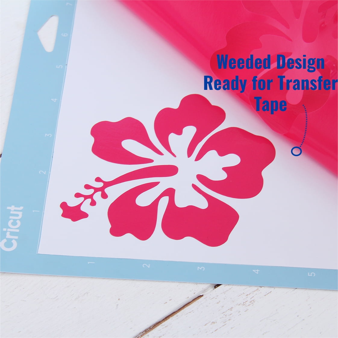 Threadart Permanent Vinyl 12" Wide x 55 Yard Roll"- Ice Blue | Permanent Adhesive Vinyl Sticker For Cricut & All Cutting Machines, Indoor Outdoor Home & Crafts | Compares to Oracal 651
