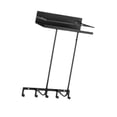 thumbnail image 4 of Toallero de pared, soporte para toallas de baño con ganchos, moderno estante vertical de metal que ahorra espacio, organizador de toallas enrolladas, 4 of 9