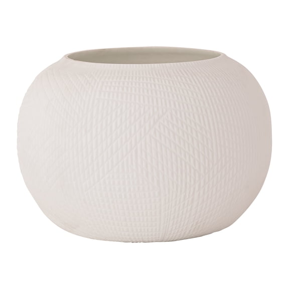 Elk Home 16-Inch Wide Besse Vase - Jar - Bottle, Transitional, White