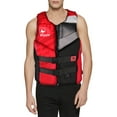 thumbnail image 4 of Zeraty Adults Life Jacket Floating Swim Vest Buoyancy Aid Swimwear with Adjustable Quick Release Buckle for Swimming Surfing Boating Cruise Water Sports,Red, 4 of 8
