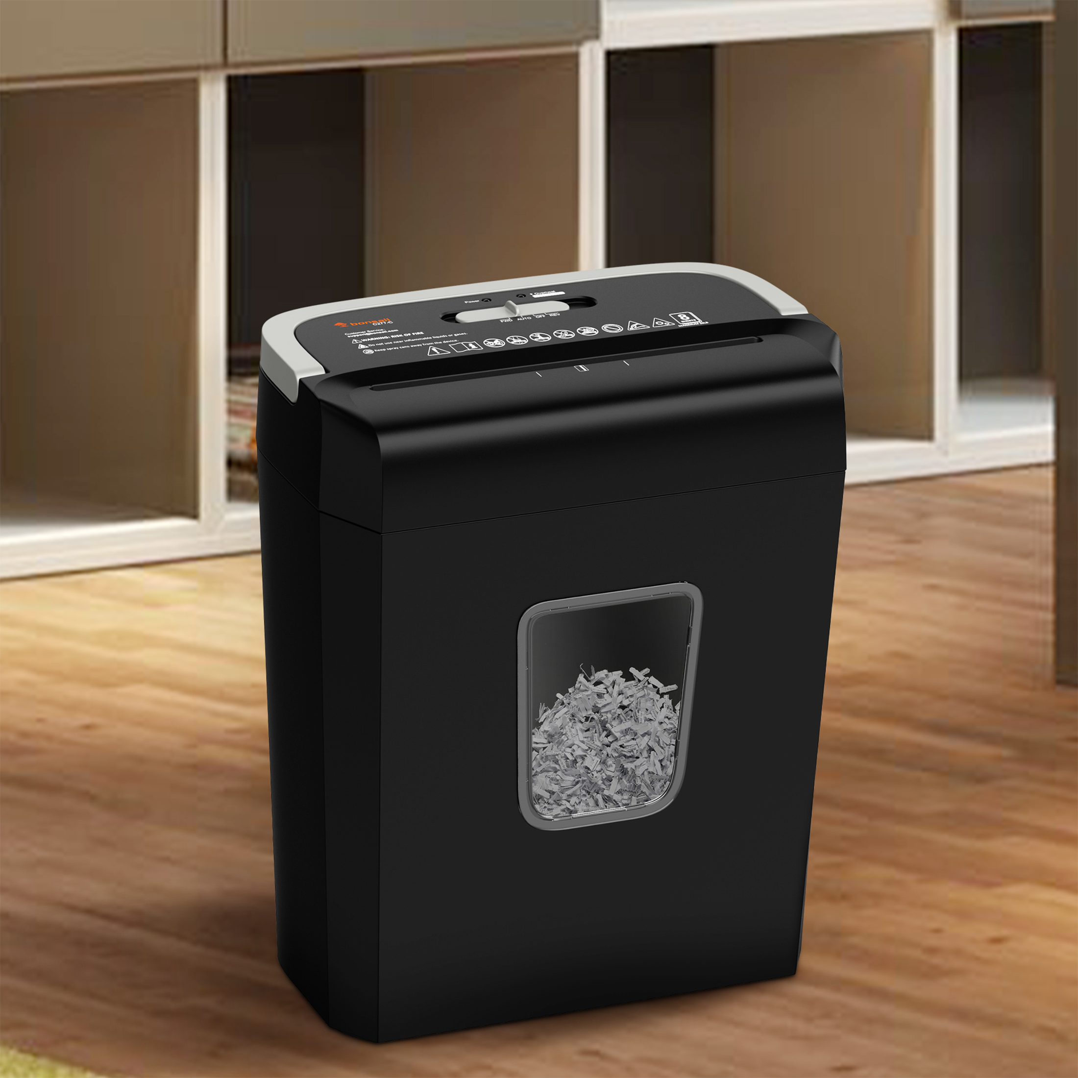 Bonsaii C277-C 8-Sheet Cross-Cut Paper Shredder photo 8