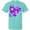 Scuba Blue, variant on Inktastic Epilepsy Awareness Purple Ribbon Around Heart T-Shirt