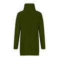 thumbnail image 7 of Besolor Women's Fall Winter Sweaters Turtleneck Long Sleeve Ribbed Knit Sweater Casual Soft Pullover Jumper Tops, 7 of 7