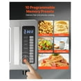 thumbnail image 4 of Countertop Microwave Oven 0.9 Cu Ft, 1000W Stainless Steel Digital Microwave, 10 Presets, 5 Levels, Multi-Lock Door, Easy Clean, Commercial Use, 4 of 9