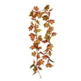 thumbnail image 2 of WREESH Autumn Maple Leaf Berry Pumpkin Garland Window Wicker Decoration Door Hang, 2 of 2