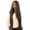 AUBURN, variant on Outre Perfect Hairline Nueblend Human Hair Blend Glueless Flex-Lace 13x6 Lace Frontal Wig - HHB-STRAIGHT 34"