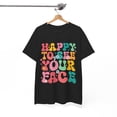 thumbnail image 4 of Happy to see your face Teacher back to school T-Shirt ID-0625-LSLY, 4 of 5