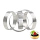 thumbnail image 2 of Moldes para Tartaleta de Acero Inoxidable de 16 Uds., 8cm, Postre Francés, Mousse, Pastel de Frutas, Anillo para Tarta, Molde para Pastel Quiche, 2 of 5