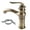 Model after the ancients, variant on All Copper Faucet Bathroom Basin Faucet Bathroom Hot And Cold Water Table Basin Faucet - golden