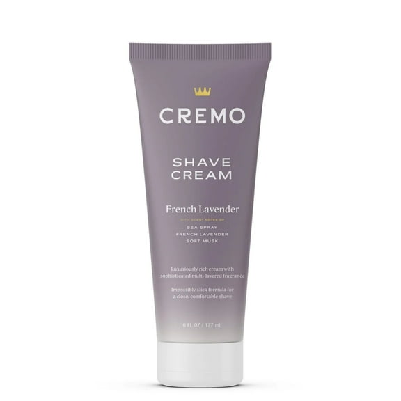 Cremo French Moisturizing Shave Cream, Bliss, 6 Fl Oz