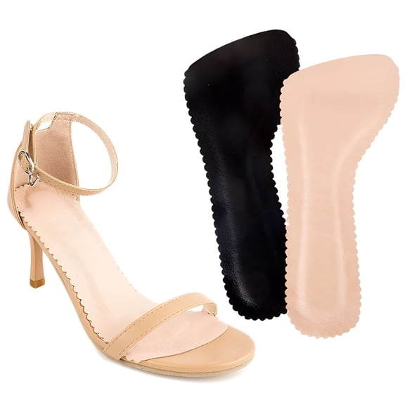 TELOLY Anti-Slip Inserts Pads for Shoes High Heels Sandals Slippers Gel Insoles Flat