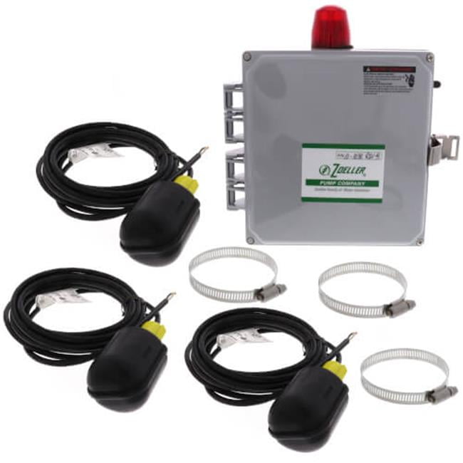 Zoeller 101038 1520A 115208230V 3Control Float Simplex Pump