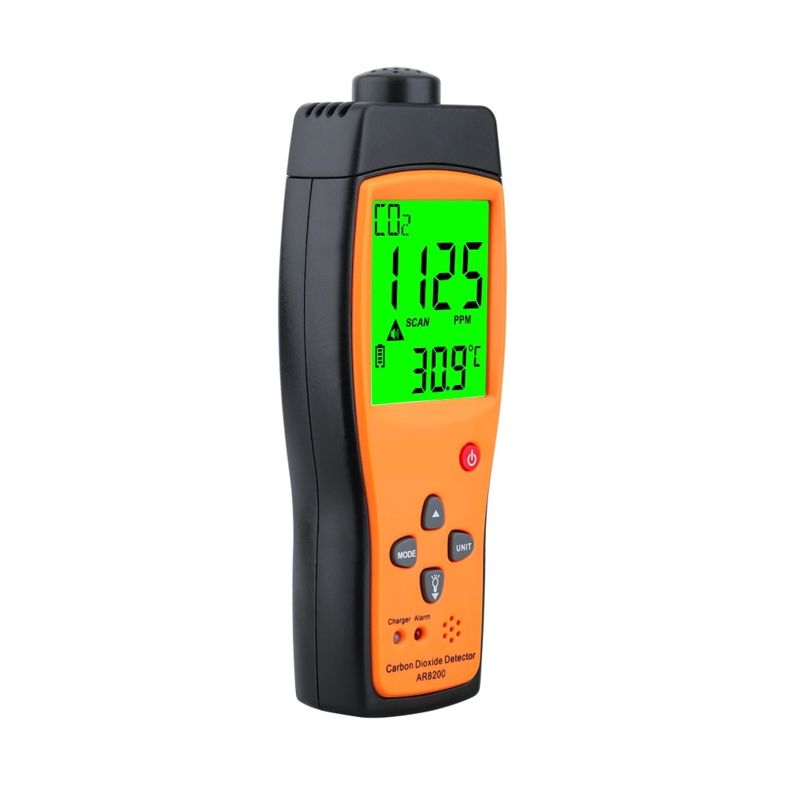 Professional Gas Analyzer CO2 Meter Monitor Gas Detector Carbon Dioxide Detector Indoor Air Quality Monitor CO2 Tester AR8200