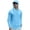 Sky Blue, variant on Fishing Shirts for Men,Long Sleeve UV Sun Hoodie,Solid Hiking Running Swim Athletic Workout Shirt