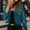 Blue, variant on Women's Elagant 3/4 Sleeve Crop Cardigan Jackets Lightweight Sequin Bolero Shrugs for Dresses Trendy Wedding Cardigan Open Front Casual Dressy Tops Blue XXL