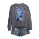 thumbnail image 4 of Moonsky Sudadera pop Demon Hun/er, sudadera Huntrix con cuello redondo, jersey de manga larga para mujer y hombre, ropa de calle, moda urbana (Gris oscuro S), 4 of 5